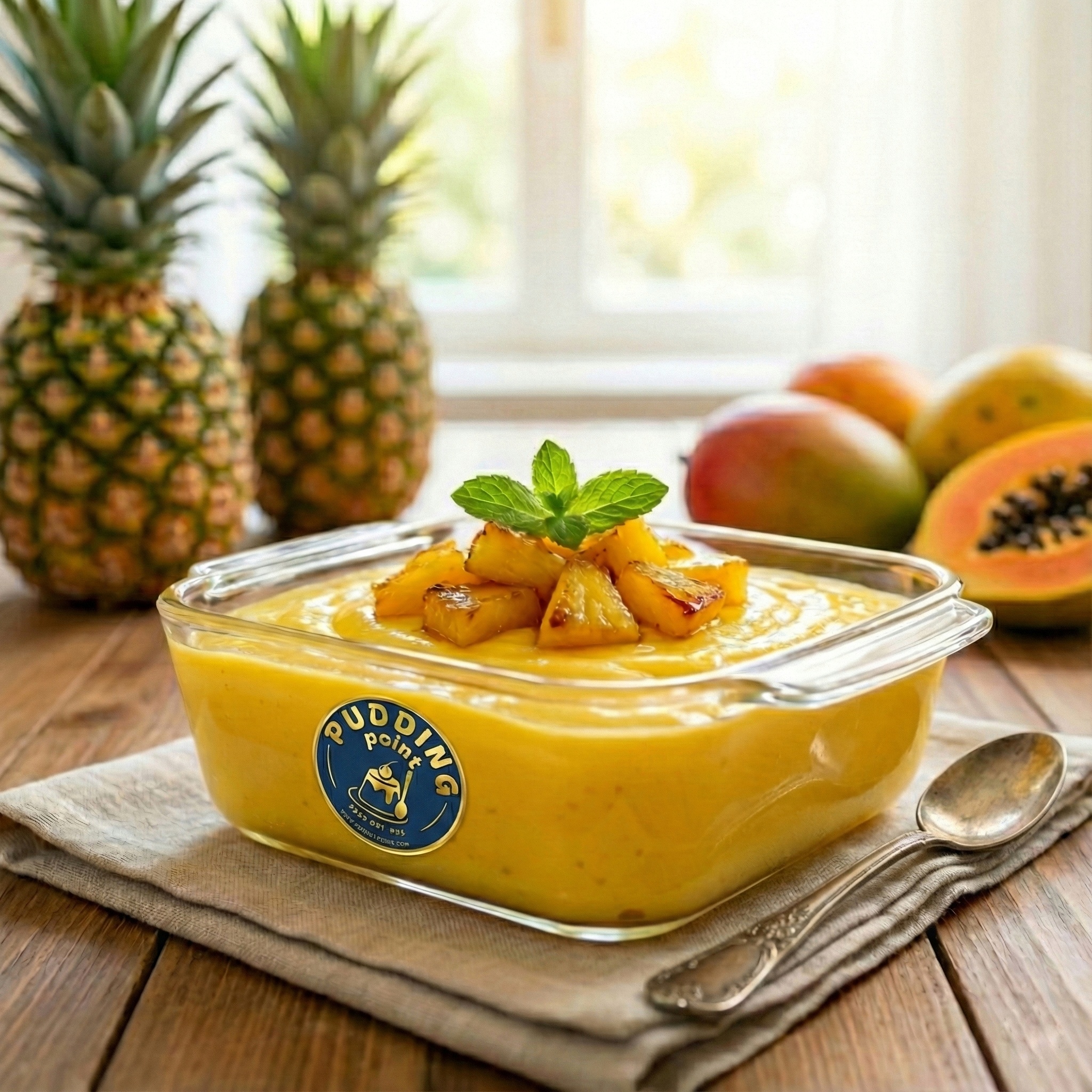 Tropical Pineapple Pudding